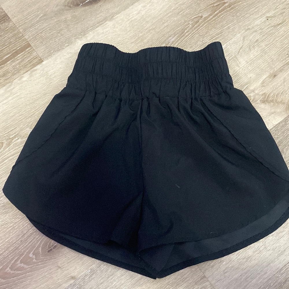 shein high rise shorts ✈️